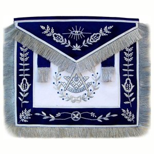 Delantal Masónico de Lujo Personalizado, Regalia de Logia Bordada en Cuero, Fabricante y Exportador - Product Image 1