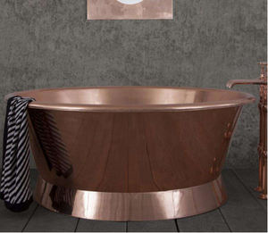 Bañera de Cobre Multifuncional de Diseño Texturizado Martillado, Hecha a Mano, Ecológica, Duradera y de Lujo, Marca Daystar Trade Antique - Product Image 3