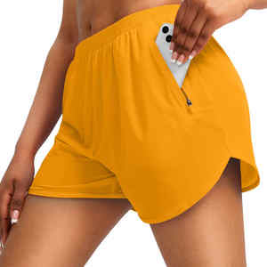 Shorts de Mujer de Alta Calidad, a la Moda, de Cintura Alta, para Verano, Ropa Deportiva, Venta Caliente de Fábrica, Precio Bajo - Product Image 4