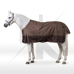 Premium Lightweight Turnout Horse <b>Blanket</b> <b>Waterproof</b> Breathable Outdoor Equine Rug 600D Ripstop Rain Cover Equestrian Products - Product Image 4