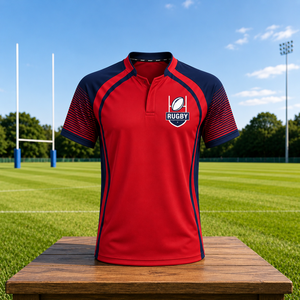 Camiseta de rugby prémium para hombre, camiseta de rendimiento para equipo de rugby, camiseta deportiva de rugby, uniforme de rugby para hombre, camiseta de rugby de secado rápido - Product Image 1