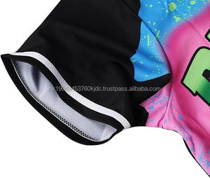 90s Clothing for Women Unisex Hip Hop Outfit for Party, Bel Air Baseball Jersey Short Sleeve Button <b>Down</b> Shirt - Product Image 4