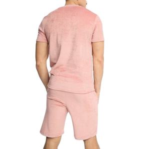 Ensemble de survêtement RABUSH SPORTS personnalisé de haute qualité pour homme, 100 % laine velours, respirant et à séchage rapide, unisexe, idéal pour l'été - Product Image 3