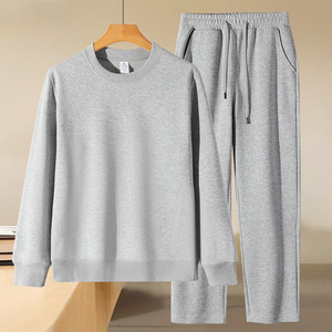 Conjunto de Sudadera de Algodón a Precio de Fábrica de Bangladesh y China, Sudadera de Cuello Redondo, Chándal de Dos Piezas, Conjunto de Sudadera Unisex - Product Image 2