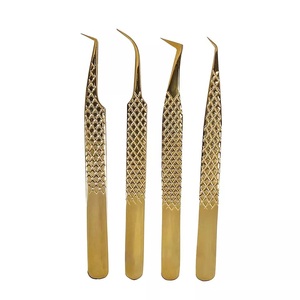Professional 90 Degrees Pointer Tips Style Best Quality Eyelash <b>Extension</b> Tweezers Private Label Tweezers Multiple Angle Tips - Product Image 3