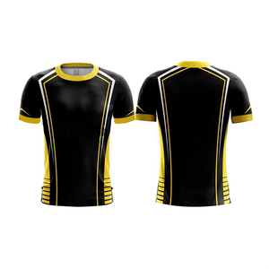 Camisetas Deportivas Personalizadas Razers Impex de Alta Calidad 100% Poliéster para Hombre, Camisetas de Secado Rápido con Logotipo Frontal, Impresión por Sublimación, 180g - Product Image 2