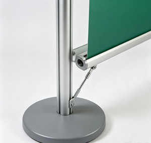 Bannière d'exposition rétractable personnalisée avec impression couleur intégrale, support déroulable, haute qualité, installation facile, pour entreprises - Product Image 2