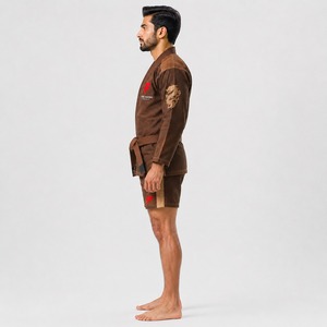 Uniforme de Sambo athlétique durable offrant un excellent confort, une mobilité et une flexibilité pour l'entraînement, la pratique et les événements de compétition. - Product Image 6