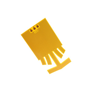 แผ่นทำความร้อนโพลีอิไมด์ PI Heater ขนาด 5"x5"  องค์ประกอบความร้อนแบบยืดหยุ่น อุปกรณ์อิเล็กทรอนิกส์สำหรับให้ความร้อน กันน้ำ ทนอุณหภูมิสูง - Product Image 1