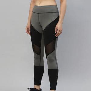 Leggings pour femmes sur mesure de haute qualité, nouvelle couleur unie, tissu tricoté respirant, taille élastique, leggings de yoga - Product Image 5