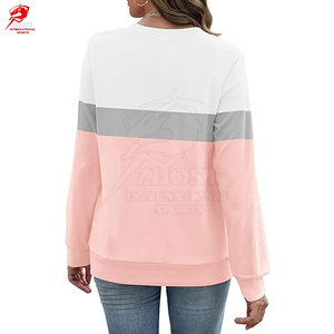 Prix de gros Sweat-shirt pour femme sur mesure, style tendance, vêtement décontracté pour femme - Product Image 5