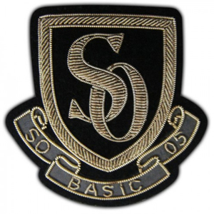 Patch brodé RSAF thermocollant, appliqué en tissu tissé de forme irrégulière pour décoration - Product Image 4