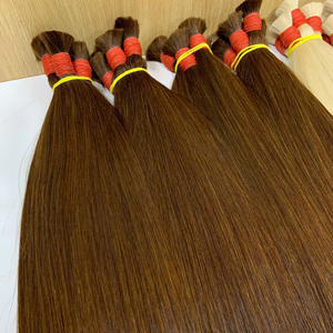 Venta al por mayor de fábrica de cabello liso vietnamita personalizado a granel, extensiones de alta calidad en color rubio con longitud de 10 a 34 pulgadas - Product Image 3
