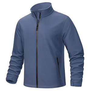 New Style plain Design one color Softshell <b>Jacket</b> <b>Men</b> Windproof Comfortable Uniform Quick Dry Soft Shell <b>Jacket</b> - Product Image 5