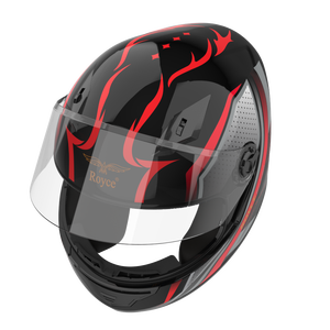 OEM Full-Face ABS Motorcycle Helmet XH03 ROYCE High Quality Graphic Design Modern Look Vietnam Certified DOT New Quick Release - Product Image 2