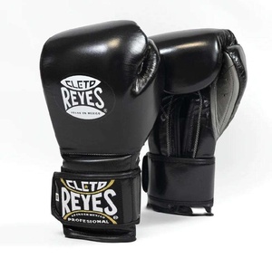 นวมชกมวยหนังแท้ Cleto Reyes แบบผูกเชือก สำหรับฝึกซ้อม ผลิตในเม็กซิโก สำหรับมืออาชีพ ผู้ใหญ่ แบบเต็มนิ้ว - Product Image 4