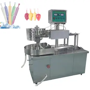Factory Price Automatic Lolly Juice Milk Pop Filling Packaging Machine Making Sealing Ice Wooden Case Plastic Machine Adjustable