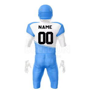 Cheap Price American Football Uniform Best Selling Soft Fabric Custom Design American Football Uniform For Online Sale - Product Image 5