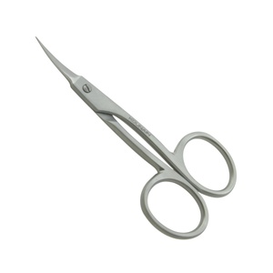 KOUNAIN professionnel sur mesure 9.0cm ciseaux à cuticules de forme droite en acier inoxydable coupe des ongles soins de beauté lame incurvée - Product Image 2
