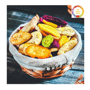 Chips de légumes tropicaux séchés mélangés de qualité supérieure, banane, jackfruit, taro, patate douce, collation saine, fournisseur en gros - Product Image 6