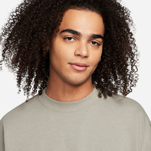 T-shirts en molleton épais personnalisables pour hommes grandes tailles, avec lettres 3D en relief, 100 % coton recyclé, 220 g - Product Image 3