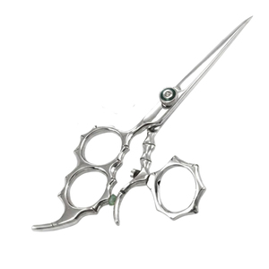 Ciseaux de coiffure professionnels de haute qualité en acier inoxydable, ciseaux de barbier, logo personnalisé, fabrication OEM au Pakistan - Product Image 2