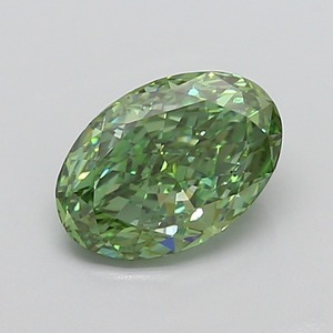 Diamant ovale de 2,54 carats, vert vif fantaisie, certifié IGI, cultivé en laboratoire, clarté VS2, polissage excellent, pierre précieuse de luxe - Product Image 6