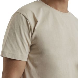 Custom Wholesale OEM ODM <b>Men</b> Knitted O Neck T <b>Shirt</b> <b>Silk</b> Screen Print Breathable Eco Friendly Casual Tee - Product Image 1