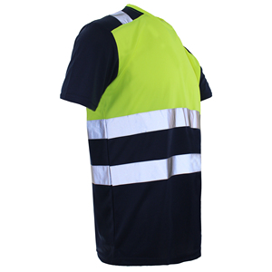 Camiseta de Seguridad de Alta Visibilidad Personalizada, Ropa de Trabajo Reflectante, Camisetas Protectoras para la Construcción - Product Image 5