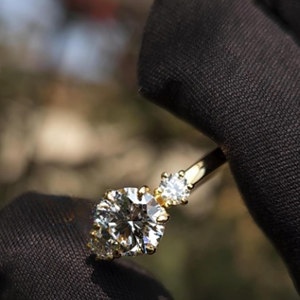 Elegante Anillo de Compromiso con Diamante Cultivado en Laboratorio de 1.50 Quilates, Certificado por IGI, Oro de 14K, Joyería Fina para Propuesta de Matrimonio - Product Image 2