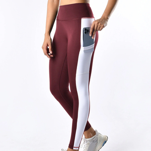 Womens Yoga Pants Fashionable Design Leggings High Waist Recycled Custom <b>Tight</b> Women Sportswear Workout Scrunch Yoga Leggings - Product Image 1