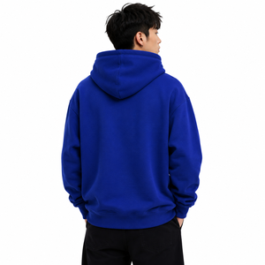Sweat-shirts à capuche pour hommes OEM, en molleton de coton premium, coupe décontractée, style streetwear, pour l'hiver, personnalisables, vente en gros, direct usine - Product Image 3