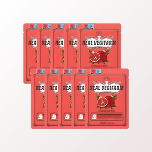 แผ่นมาส์กหน้าเกาหลี ซุปเปอร์ฟู้ดทับทิม มาส์ก 10 ชิ้น มาส์กหน้าเกาหลี - Product Image 5