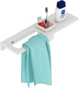 Étagère d'évier en acier inoxydable avec base antidérapante pour cuisines commerciales à fort trafic et stations de lavage industrielles - Product Image 3