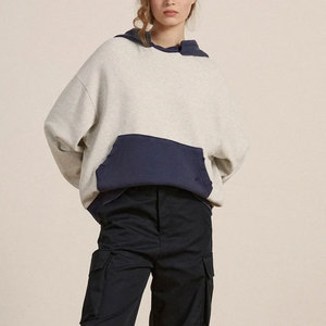 Proveedor de Sudaderas con Efecto Ácido al por Mayor, Sudadera de Algodón Lavado Estilo Vintage Streetwear para Producción a Granel - Product Image 4