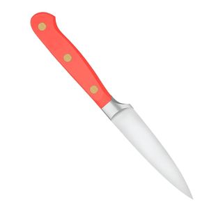 Couteaux à éplucher multifonctionnels pour la cuisine avec lame en acier inoxydable et manche en bois naturel pour éplucher et couper les fruits et légumes - Product Image 6