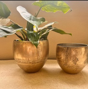 Macetas Decorativas Rústicas de Cobre Redondas Antiguas, Ecológicas, para Jardín, de Exterior, de Estilo Rústico, con Tamaño Personalizado - Product Image 2