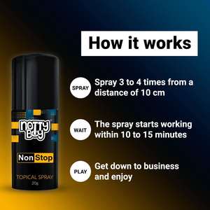 Spray retardateur pour hommes 20g, spray pour prolonger les rapports sexuels de la marque Notty Boy - Product Image 6