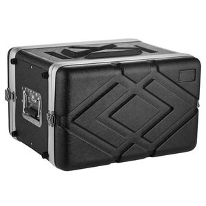 Caja de Rack para Servidor 6U de Profundidad Reducida (14 Pulgadas), Construcción en ABS con Cierres Giratorios Empotrados y Panel Frontal/Trasero Desmontable - Product Image 1