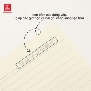 HONGHA A5 PP Spiral-Bound Loose Leaf <b>Notepad</b> 200 Pages <b>Digital</b> Printing Whiteness 76-78% Model 3013 Promotional Use Vietnam - Product Image 4