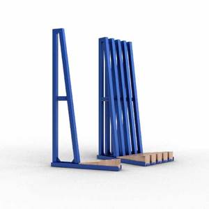 Étagères de rangement en forme de A pour pierres et outils - Product Image 5