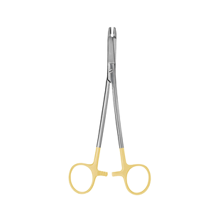 Porte-aiguilles et ciseaux Olsen Hegar Perma Sharp 17 cm, instrument chirurgical dentaire en acier inoxydable, kit de suture de précision - Product Image 1