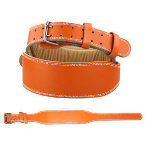 Ceinture de musculation GAF personnalisée en caoutchouc naturel et PVC antidérapante, très résistante, épaisseur 6 mm, avec fermeture à boucle, unisexe - Product Image 5
