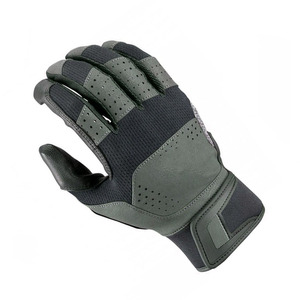 Gants de baseball personnalisés en cuir noir antidérapants à haute adhérence pour jeunes joueurs de softball en extérieur - Product Image 4