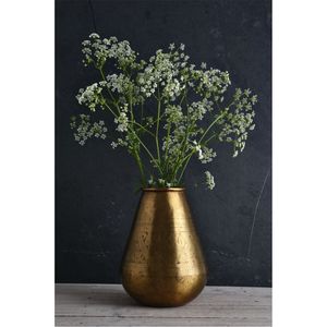 Ensemble de jardinières modernes en métal, pot de fleurs en fer martelé avec support, pour intérieur et extérieur, décoratif, motif festonné, pour plantes de jardin - Product Image 2
