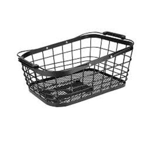 Metal Wire Storage <b>Basket</b> Rectangle <b>With</b> Handles Simple Design Multi Purpose Neatening Organizer Customized Designed <b>Basket</b> - Product Image 4