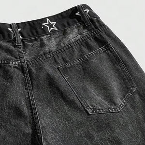 Conjuntos de pantalones cortos de pesca deportivos de terciopelo para hombre, de moda, protección UV, secado rápido, ecológicos, 2026, con bordado y pedrería - Product Image 2