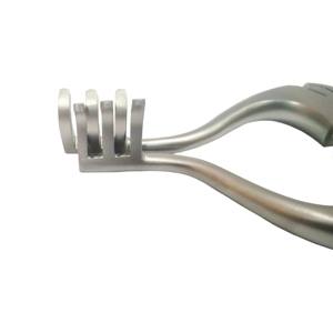 Retractor Quirúrgico Jansen de Acero Inoxidable, 100 mm, Punta Roma, 25-042-100, Juego de Instrumentos Manuales para Retracción Suave de Tejidos, Uso General - Product Image 5