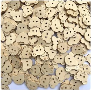 Lot de 50 objets artisanaux en bois d'ours de 5mm faits à la main pour enseignes murales religieuses Boîtes en bois de contreplaqué durables pour chambres d'enfants Cafés - Product Image 4