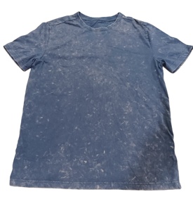 Venta al por mayor 220 GSM personalizado Unisex Boxy Fit ácido lavado camisetas hombres Vintage Oversize borde crudo con peso pesado lavado mirada camiseta - Product Image 3